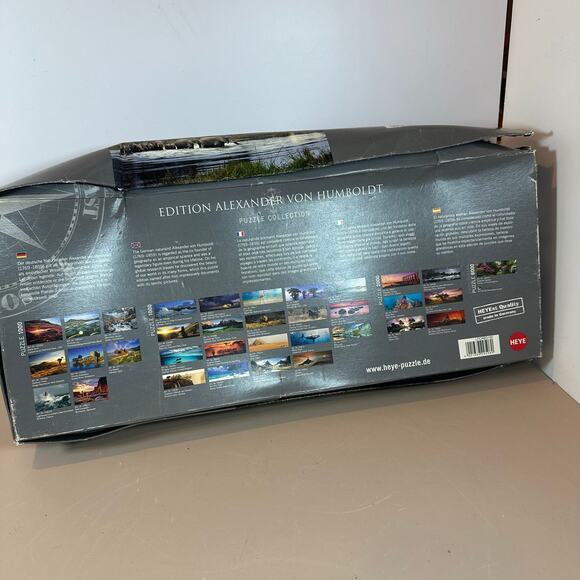 Panorama Puzzle 2000 Piece Edition Humboldt Herd of Elephants 29508 Heye 2012 - Picture 2 of 9